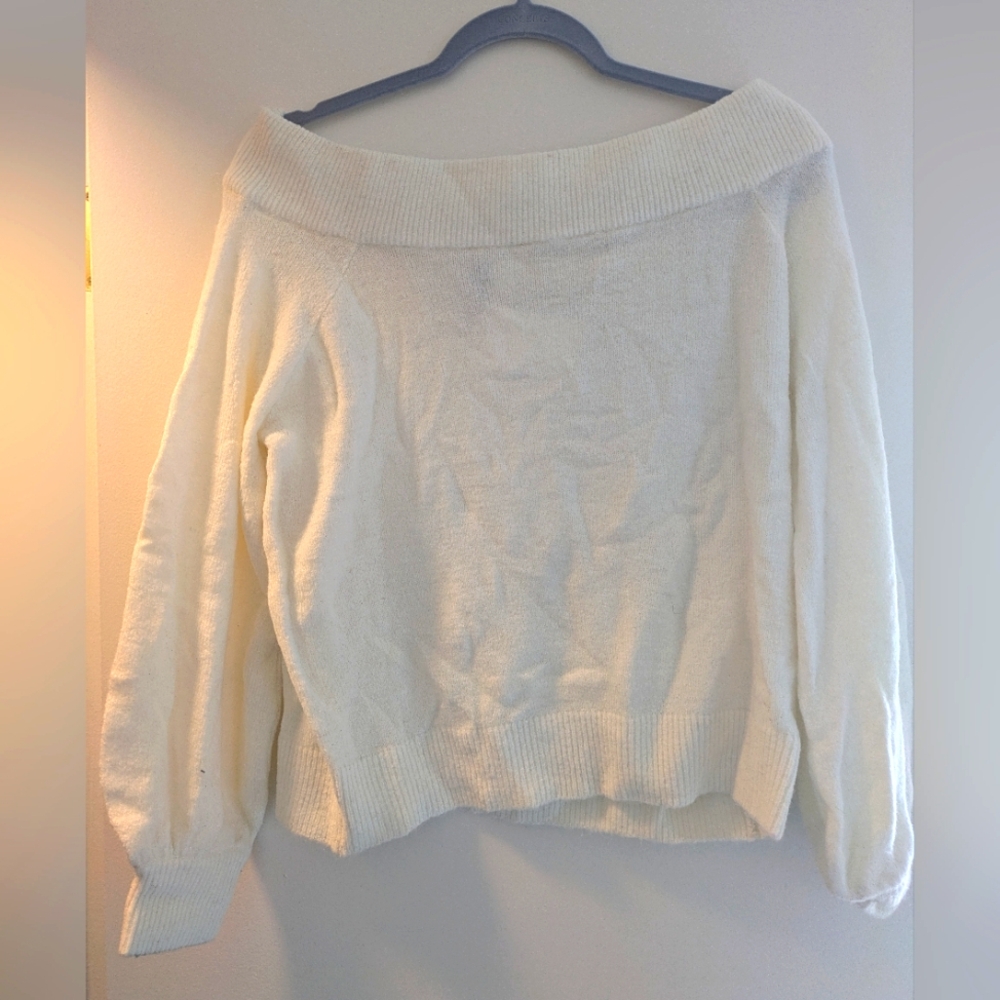 h&m off shoulder sweater NWT